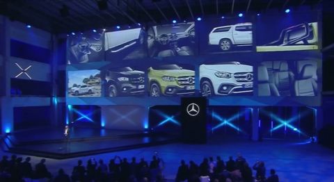 Παγκόσμια πρεμιέρα του πρώτου Pick-up της Mercedes