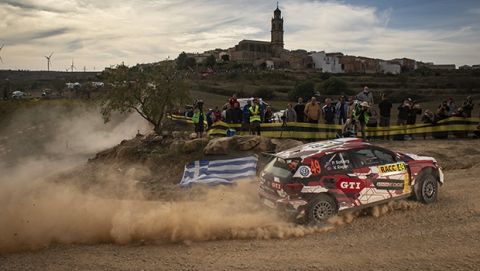 Petter Solberg (NOR) performs during FIA World Rally Championship 2018 in Salou, Spain on October 26, 2018 // Jaanus Ree/Red Bull Content Pool // AP-1XAVMMNEN2111 // Usage for editorial use only // Please go to www.redbullcontentpool.com for further information. // 