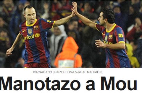 Ισπανικά ΜΜΕ: "Μούντζα"!