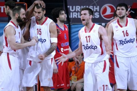 Τα ομαδικά ρεκόρ του Ολυμπιακού στα Final Four της EuroLeague