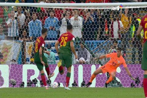 Μουντιάλ 2022, Πορτογαλία - Ουρουγουάη: Ο Μπρούνο Φερνάντες σφράγισε τον θρίαμβο με εύστοχο χτύπημα πέναλτι