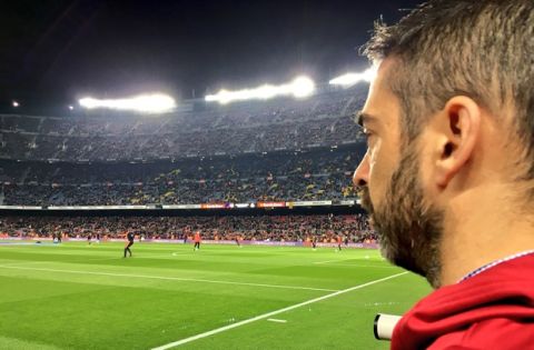 Ο Ναβάρο και η παρέα του στο Camp Nou
