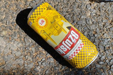 Κουτάκι μπύρας από την Κροατία που βρέθηκε πεταμένο