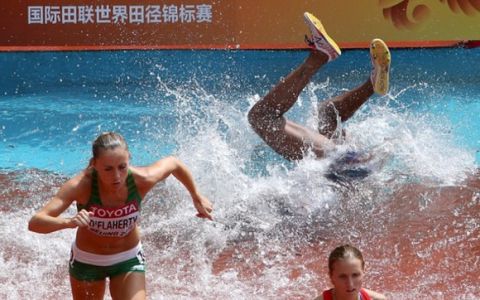 Η λίμνη "κατάπιε" αθλήτρια στο Πεκίνο 