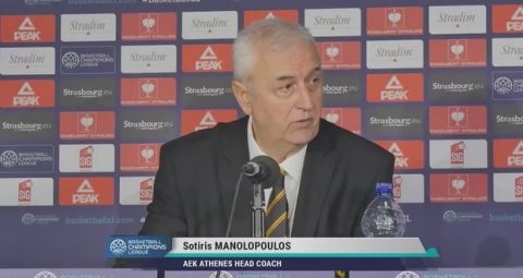Γκάφα του Champions League: Στη Συνέντευξη Τύπου μίλησε ο... Μανωλόπουλος!