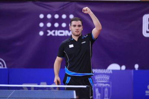 Πρωταθλητής Ευρώπης στο απλό νέων για δεύτερη συνεχή χρονιά ο Σγουρόπουλος
