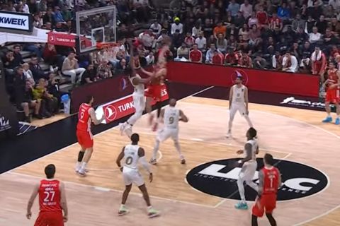 EuroLeague: Ταύρος Πέτρουσεβ, έκανε πόστερ τον Πονς στην κορυφή του Top-10 της 32ης αγωνιστικής
