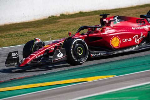 Η Φεράρι στις δοκιμές της Ισπανίας στη Formula 1