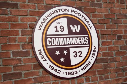 Το νέο έμβλημα των Washington ​Commanders