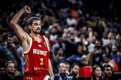 ÅÕÑÙÌÐÁÓÊÅÔ 2017 / ÅËËÁÄÁ - ÑÙÓÉÁ / EUROBASKET 2017 / GREECE - RUSSIA / / (ÖÙÔÏÃÑÁÖÉÁ: FIBA.COM)