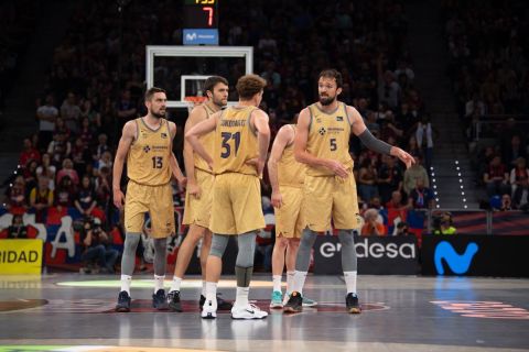 Μπασκόνια - Μπαρτσελόνα 84-91: Μόνη πρώτη η ομάδα του Γιασικεβίτσιους πριν από το Final Four της EuroLeague