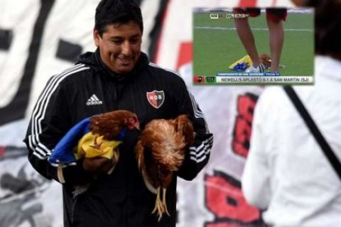 Οπαδοί πέταξαν κότες σε ματς στην Αργεντινή