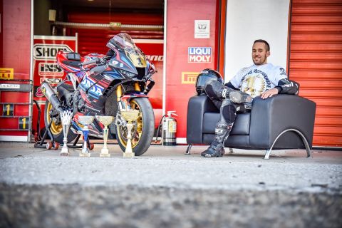 Ο Δημήτρης Καρακώστας Πρωταθλητής Ελλάδος Superbike με Honda CBR1000 RRR SP