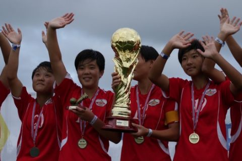 Ομάδα απ' τη Βόρεια Κορέα κατέκτησε τουρνουά U14 με 43-0 γκολ
