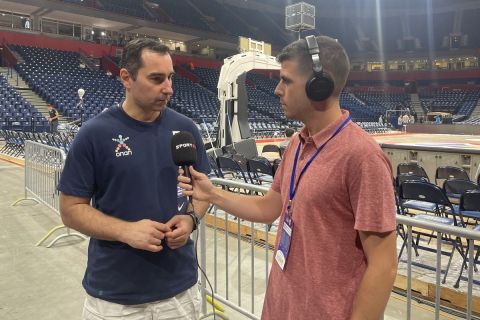 Ο Καμπερίδης στη Game Night: "Δείχνουμε πως είμαστε μία ομάδα δυσκολοκατάβλητη"