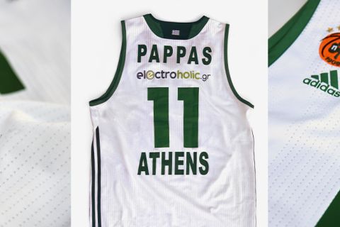 Υπογεγραμμένη εμφάνιση Νίκου Παππά - Panathinaikos BC Superfoods - Δημοπρασίες Αγάπης 2017