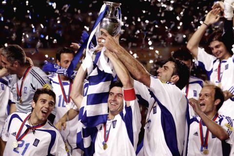 Ο Θοδωρής Ζαγοράκης στο Euro 2004