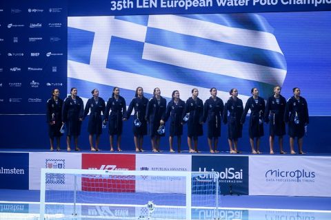 Η Εθνική ομάδα πόλο των γυναικών στον τελικό του ευρωπαϊκού πρωταθλήματος
