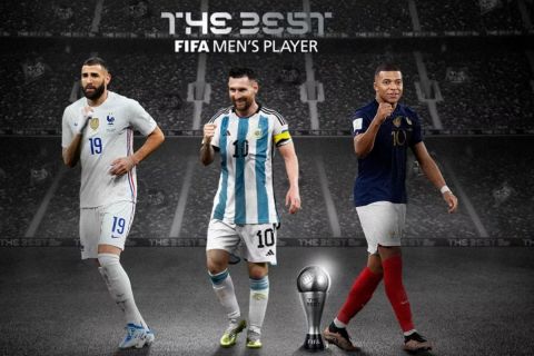 The Best: Οι Μέσι, Εμπαπέ και Μπενζεμά οι τρεις φιναλίστ για τον τίτλο του κορυφαίου από την FIFA