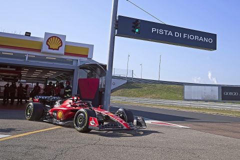 Η Ferrari δοκίμασε νέες αναβαθμίσεις της SF-23 στο Φιοράνο