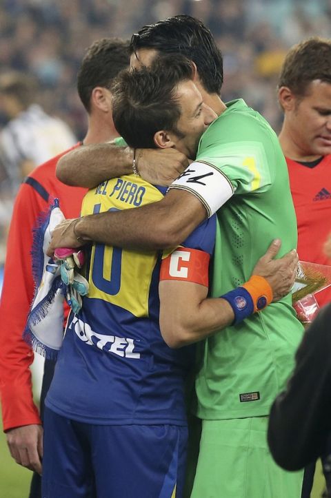 Alessandro Del Piero e Gianluigi Buffon
(AP Photo/Rick Rycroft)