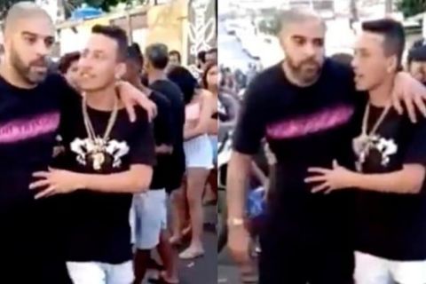 Μεθυσμένος σε δρόμο του Ρίο ντε Ζανέιρο ο Αντριάνο
