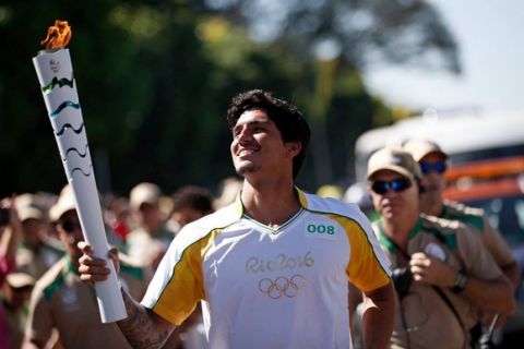 Η πρώτη ημέρα της Ολυμπιακής Φλόγας στο Ρίο