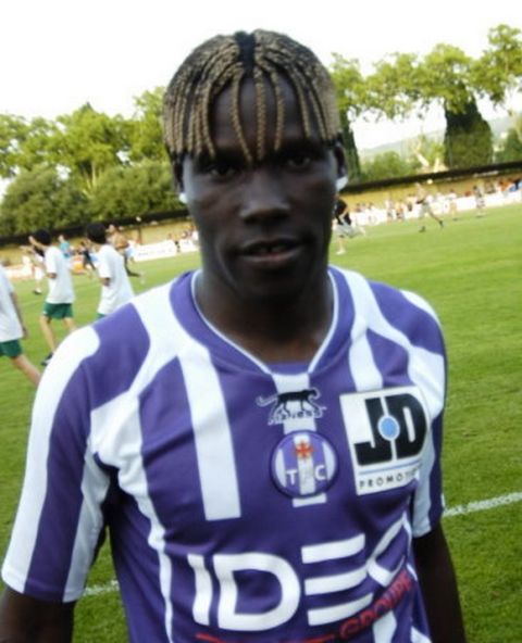 Toulouse's Fode Masare during a Friendly Soccer match, Montpellier vs Toulouse in Limoux, France.