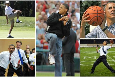 Το μπάσκετ ήταν το καταφύγιο του Barack Obama