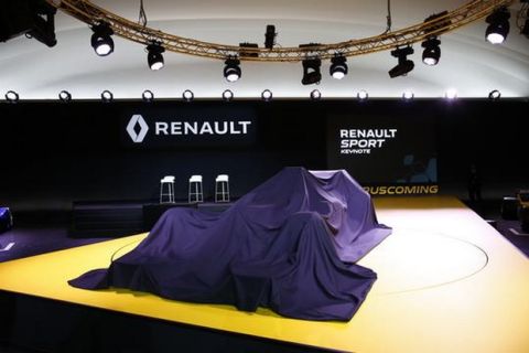 Renault Sport F1 launch at Guyancourt Technocentre, France on february 3 2016 -  Photo Frederic Le Floc'h / DPPI