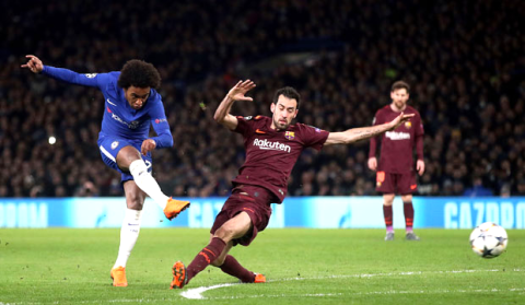 Willian is the colour, Messi is the game