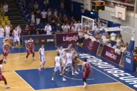 Eurobasket U18: Το φοβερό φινάλε στο Λετονία - Τουρκία 