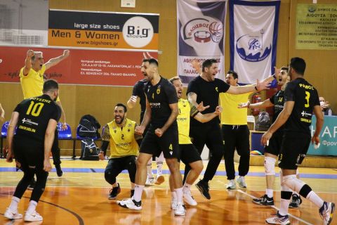 Pre League ανδρών: Η ΑΕΚ επέστρεψε στη Volley League ανδρών μετά από τέσσερα χρόνια