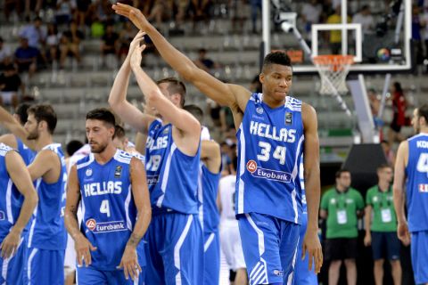 Στο β' γκρουπ δυναμικότητας η Ελλάδα στην κλήρωση του EuroBasket 2017