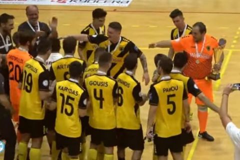 Futsal: Πρωταθλήτρια η ΑΕΚ στη σάλα, με 14 ομάδες το νέο πρωτάθλημα