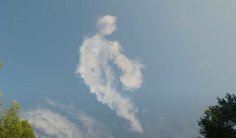 Το logo του ΝΒΑ στον ουρανό