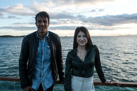 Ο Μπρούνο Άλβες με τη συντάκτρια του SPORT24, Μαρία Κουβέλη