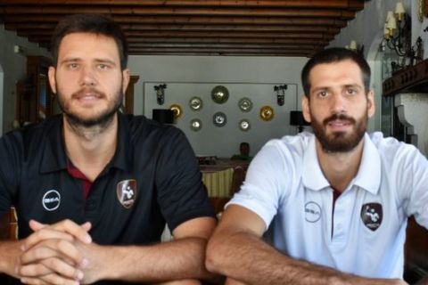 Μανωλόπουλος - Μούρτος: "Να αγαπήσει ο κόσμος της Λήμνου την ομάδα"