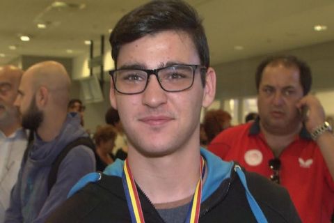 Σγουρόπουλος: "Επόμενος στόχος να φτάσω ψηλά και ως έφηβος"