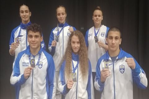 Πάλη: Έξι μετάλλια για την Ελλάδα στο ευρωπαϊκό πρωτάθλημα Παίδων - Κορασίδων