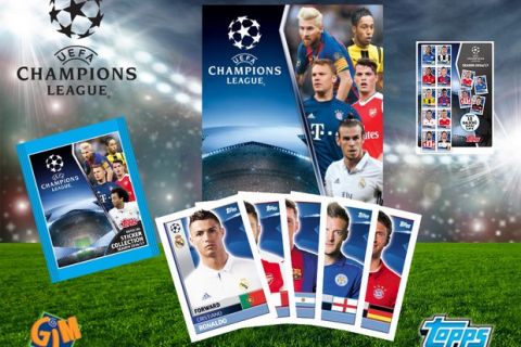 Κερδίστε 5 συλλεκτικά album UEFA Champions League!