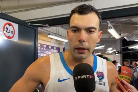 Εθνική μπάσκετ, Σλούκας στην Game Night: "Δεν ανησύχησα καθόλου κατά τη διάρκεια του παιχνιδιού, οι απαιτήσεις είναι υψηλές"