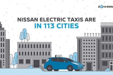 Ηλεκτρικά Nissan ταξί σε όλο τον κόσμο