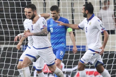Ελλάδα - Αρμενία 2-3: Από τριάρα σε τριάρα η απογοητευτική Εθνική