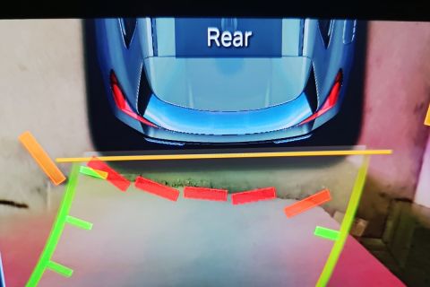 Rear View Camera Red Line