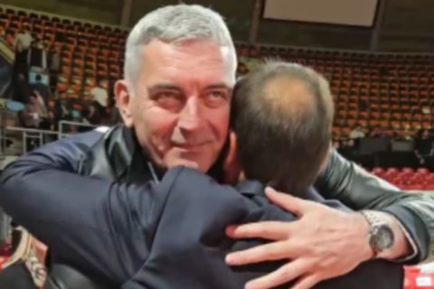 Παναθηναϊκός AKTOR: Τα συγχαρητήρια του Βράνκοβιτς στον Γιαννακόπουλο και η αγκαλιά με τον Αταμάν
