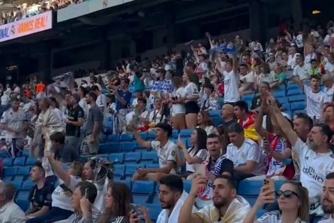 Τελικός Champions League 2022: Χαμός στο Σαντιάγκο Μπερναμπέου από τους οπαδούς της Ρεάλ Μαδρίτης