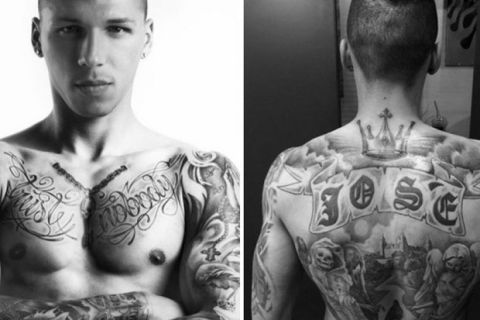 "Χολέμπας, ο σκληρός με το πάθος για τα τατουάζ"