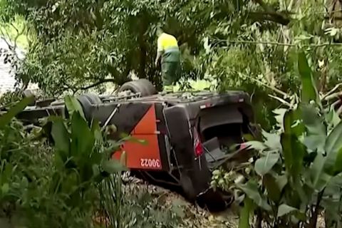 Τραγωδία στη Βραζιλία: Τέσσερα μέλη ομάδων Κ18 και Κ16 σκοτώθηκαν μετά από πτώση πούλμαν σε χαράδρα