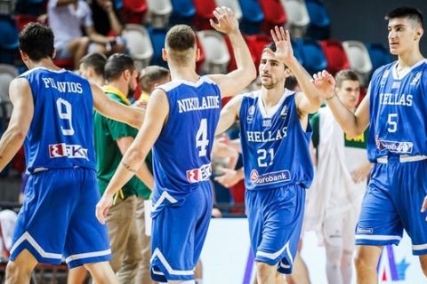 EuroBasket U20: Με Γερμανία στους "16" η Εθνική Νέων Ανδρών